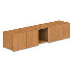 HON Voi Overhead Cabinet, Four Doors/One Cubby, 72w x 14.25d x 14h, Harvest View Product Image