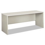HON 38000 Series Desk Shell, Laminate, 72w x 24d x 30h, Silver Mesh/Light Gray View Product Image