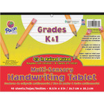 Pacon Multi-Sensory Handwriting Tablet, 5/8" Long Rule, 8 x 10.5, 40/Pad View Product Image
