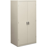 HON Assembled Storage Cabinet, 36w x 24 1/4d x 71 3/4h, Light Gray View Product Image