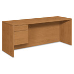HON 10500 Series 3/4-Height Left Pedestal Credenza, 72w x 24d x 29.5h, Harvest View Product Image