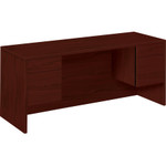 HON 10500 Series Kneespace Credenza With 3/4-Height Pedestals, 60w x 24d, Mahogany View Product Image