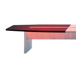 Safco Corsica Conference Series 6' Starter Modular Table Top, Mahogany View Product Image