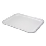 Pactiv Supermarket Tray, #1216, 16.25 x 12.63 x 0.63, White, 100/Carton View Product Image