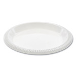 Pactiv Meadoware OPS Dinnerware, Plate, 10.25" Diameter, Black, 500/Carton View Product Image