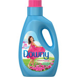 Downy Liquid Fabric Softener, April Fresh, 39 Loads, 64 oz Bottle, 4/Carton View Product Image