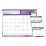 Blueline Trendy Monthly Desk Pad, 22 x 17, Quartz, 2021 View Product Image