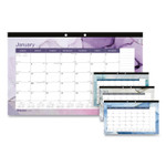 Blueline Trendy Monthly Desk Pad, 17.75 x 10.88, Quartz, 2021 View Product Image