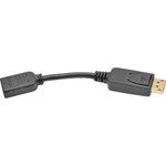 Tripp Lite Display Port to HDMI Adapter Cable, 6", Black View Product Image