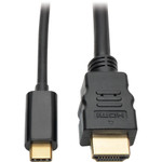 Tripp Lite USB Type C to HDMI Cable, 6 ft, Black View Product Image