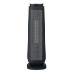 Alera Ceramic Heater Tower with Remote Control, 7.17" x 7.17" x 22.95", Black View Product Image