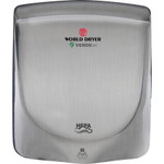 WORLD DRYER VERDEdri Hand Dryer, Stainless Steel, Brushed View Product Image