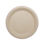 World Centric Fiber Plates, 9", Natural, 1,000/Carton View Product Image