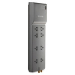 Belkin Home/Office Surge Protector, 8 Outlets, 12 ft Cord, 3390 Joules, Dark Gray View Product Image