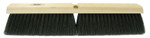 Weiler Coarse Sweeping Brushes, 18 in Hardwood Block, 3 in Trim, Tampico Fill View Product Image