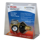 Western Enterprises VN Series HVAC Nitrogen-Purging Regulators/Flowmeters, Nitrogen, 35 CFH, CGA-580 312-VN-250 View Product Image