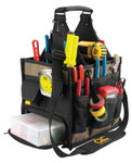 CLC Custom Leather Craft Soft Side Tool Bags, 23 Compartments, 19 in X 10 in View Product Image
