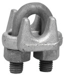 Apex Tool Group 1000-G Series Wire Rope Clips, 1 in, Galvanized Zinc View Product Image