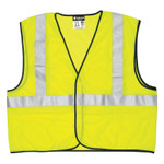 MCR Safety Class II Safety Vests, X-Large, Fluorescent Lime View Product Image