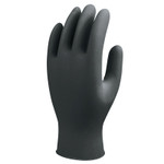 SHOWA 7700 Series Nitrile Gloves, 4 mil, Small, Black View Product Image