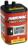 Rayovac Lantern Batteries, Heavy Duty, 6V View Product Image