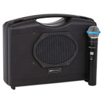 AmpliVox Bluetooth Audio Portable Buddy with Wireless Handheld Mic, 50W, Black View Product Image