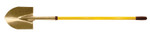 Ampco Safety Tools Round Point Shovels, 11 1/4 X 9 Blade, Fiberglass Straight Handle View Product Image