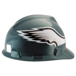 MSA Officially-Licensed NFL V-Gard Helmets, 1-Touch, Philadelphia Eagles Logo View Product Image