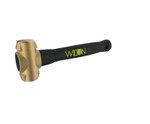 JPW Industries B.A.S.H Unbreakable Handle Brass Sledge Hammers, 2 1/2 lb, Unbreakable Handle View Product Image