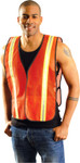 OccuNomix Non-ANSI Economy Mesh Vests with Silver Reflective Tape, X-Large, Hi-Viz Yellow View Product Image