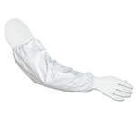 DuPont Disposable Sleeves, 18 in Long, Serged Closure, White View Product Image