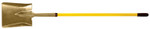 Ampco Safety Tools Square Point Shovels, 11 in X 9 in Blade, Fiberglass Straight Handle View Product Image