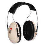 3M Optime 95 Earmuffs, 21 dB NRR, White/Black, Cap Attached View Product Image