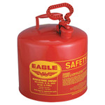 Eagle Mfg Type l Safety Cans, Gas, 5 gal, Red View Product Image