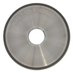 ORS Nasco Grinding Wheel, For Wet Tungsten Grinder, 3.90 in H x 0.20 in W, Aluminum, Diamond View Product Image