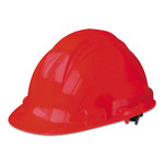 Honeywell Peak Hard Hats, 4 Point Ratchet, Cap, Red View Product Image