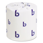 Boardwalk Two-Ply Toilet Tissue, Septic Safe, White, 4 1/2 x 4 1/2, 500 Sheets/Roll, 96 Rolls/Carton View Product Image