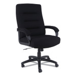 Alera Kesson Series High-Back Office Chair, Supports up to 300 lbs., Black Seat/Black Back, Black Base View Product Image