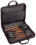 Klein Tools 9 Pc. Cushion Grip Insulated Screwdriver Kits, Phillips; Slotted, Inch View Product Image