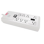 APC Home/Office SurgeArrest Protector, 8 Outlets, 6 ft Cord, 2030 Joules, White View Product Image