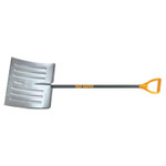 The AMES Companies, Inc. Arctic Blast Snow Pusher, 14 1/2 in X 18 in Blade, Wood Poly D-Grip Handle View Product Image