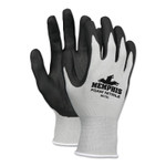 MCR Safety Foam Nitrile Gloves, Small, Black/Gray View Product Image