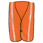 OccuNomix Non-ANSI Economy Mesh Vests with Gloss Reflective Tape, XL, Hi-Viz Orange/Yellow View Product Image