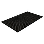 Crown Mats and Matting Safewalk-Light Drainage Safety Mat, Rubber, 36 x 60, Black View Product Image