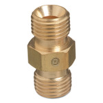 Western Enterprises Hose Couplers, 200 psi, Brass, D-Size, Oxygen View Product Image