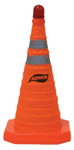 Aervoe Industries Collapsible Safety Cones, 18 in, Nylon, Orange View Product Image