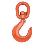 Apex Tool Group 1014 Series Latched Swivel Hoist Hooks Size 11 Painted Orange View Product Image