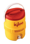 Igloo 400 Series Coolers, 10 gal, Red; Yellow View Product Image