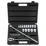 Stanley Products 17 Piece Socket Sets, 1/2 in, 12 Point View Product Image
