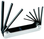Klein Tools Folding Hex Tools, 9 per fold-up, Hex Tip, Inch View Product Image